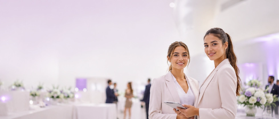 Promotoras profesionales en recepción para eventos corporativos en Chile